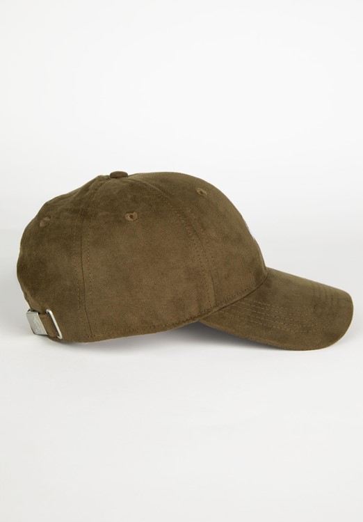 Casquette en Suede - Vert Armee-2