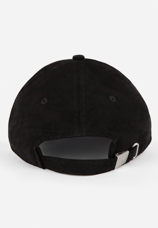Cody Suede Cap - Black-3