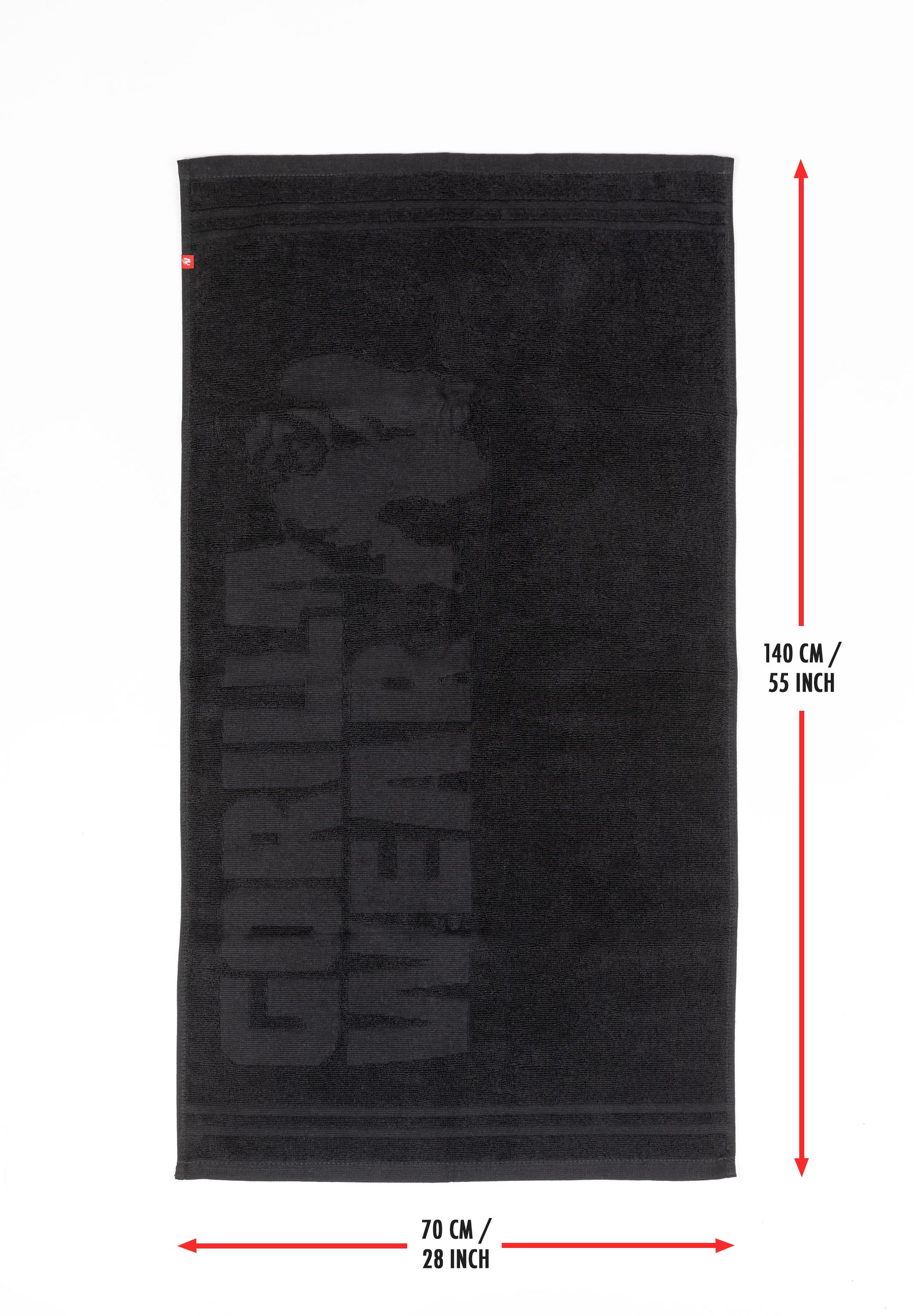 Large Towel - Black 9343
