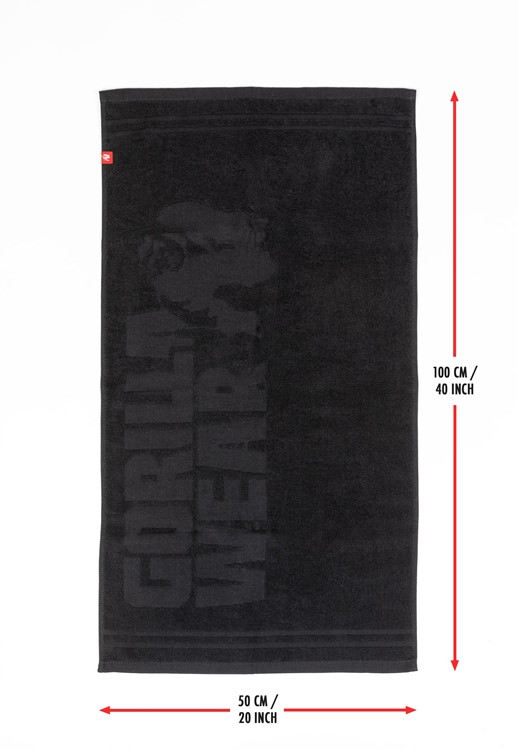 Handdoek Middelgroot - Zwart