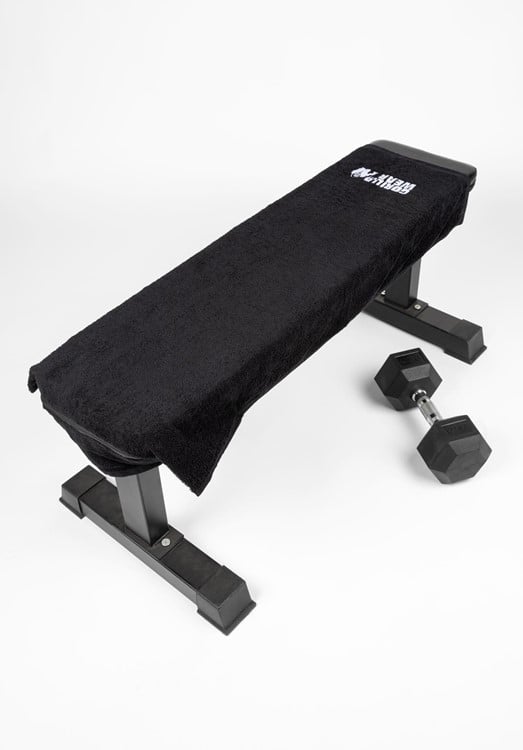 Zip Pocket Gym Towel - Black-3