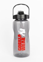 Water Bottle With Sleeve - Black