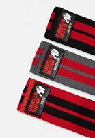 Glute Bands 3-Pack - Zwart/Rood/Grijs-3