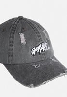 Galway Distressed Cap Washed Gray
