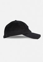 Galway Distressed Cap - Black-2