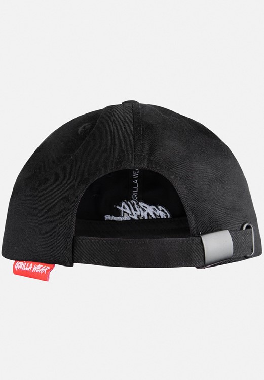 Galway Distressed Cap - Black-3