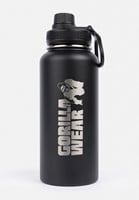 Isolierte Edelstahl-Wasserflasche 1000ML - Schwarz