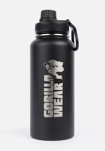 Bottiglia d'Acqua Isolata in Acciaio Inossidabile 1000ML - Nero