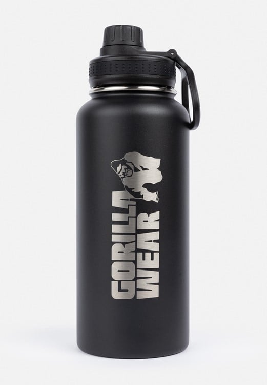 Bouteille d'Eau Isolée en Acier Inoxydable 1000ML - Noir