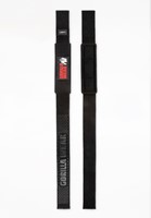 Padded Silicon Lifting Straps Black