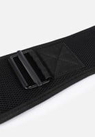 Gorilla Wear 6 Inch Padded Mesh Lifting Belt - Black