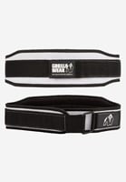 Gorilla Wear 4 Inch Women's Lifting Belt - Black/White - S