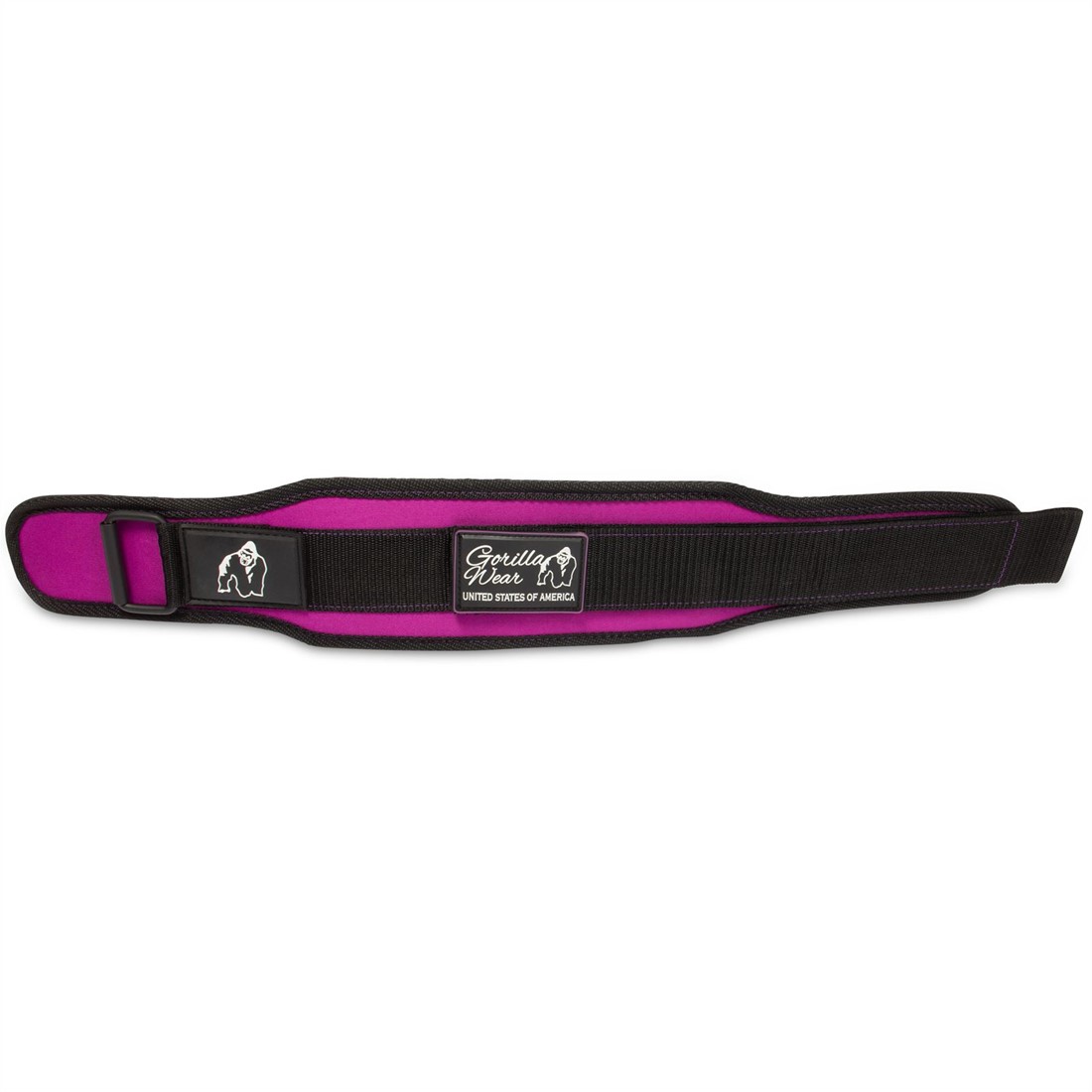 Gorilla Wear 4 Inch Women's Lifting Belt - Black/White Gorilla Wear