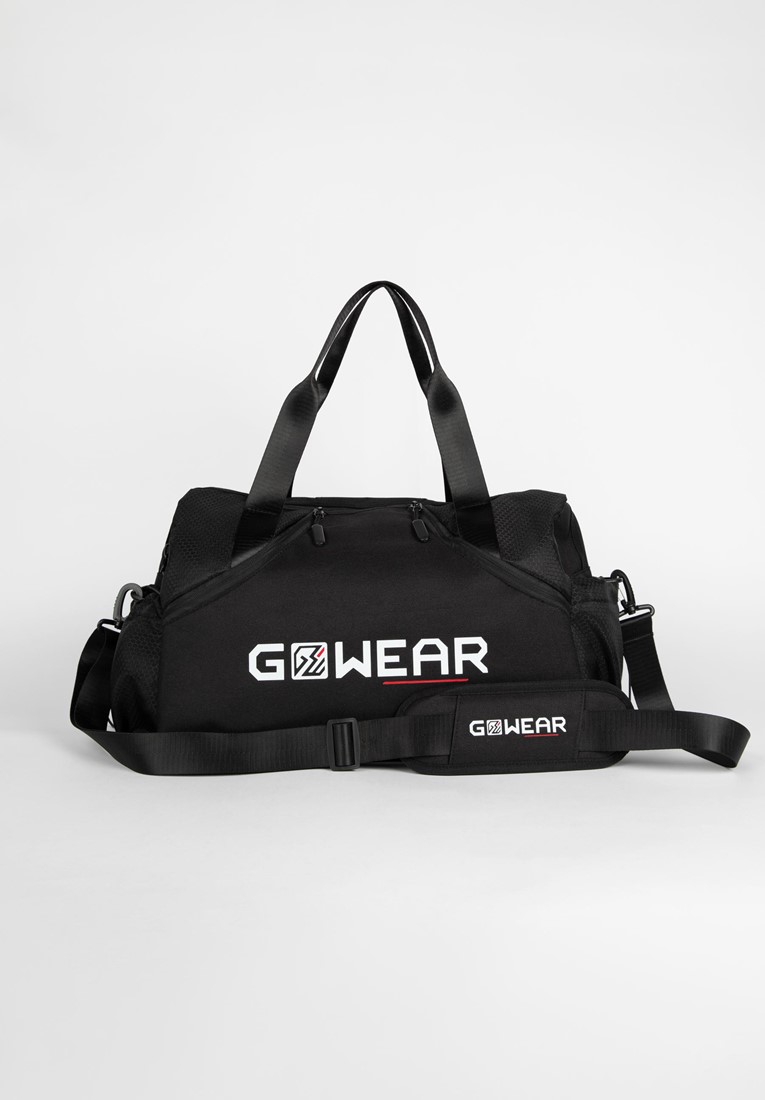 All black gym bag best sale