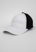 Sharon Ponytail Cap - White/Black-3