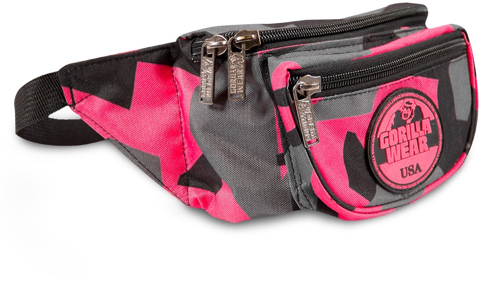 pink camo fanny pack
