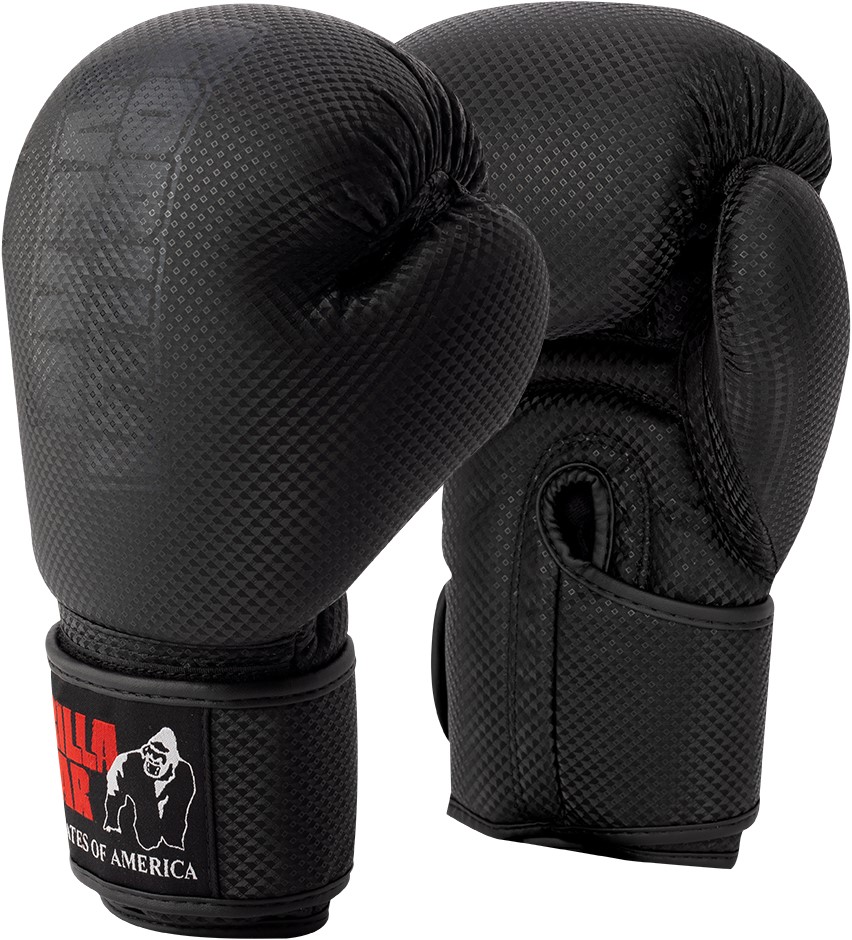 Montello Boxing Gloves Black Gorilla Wear