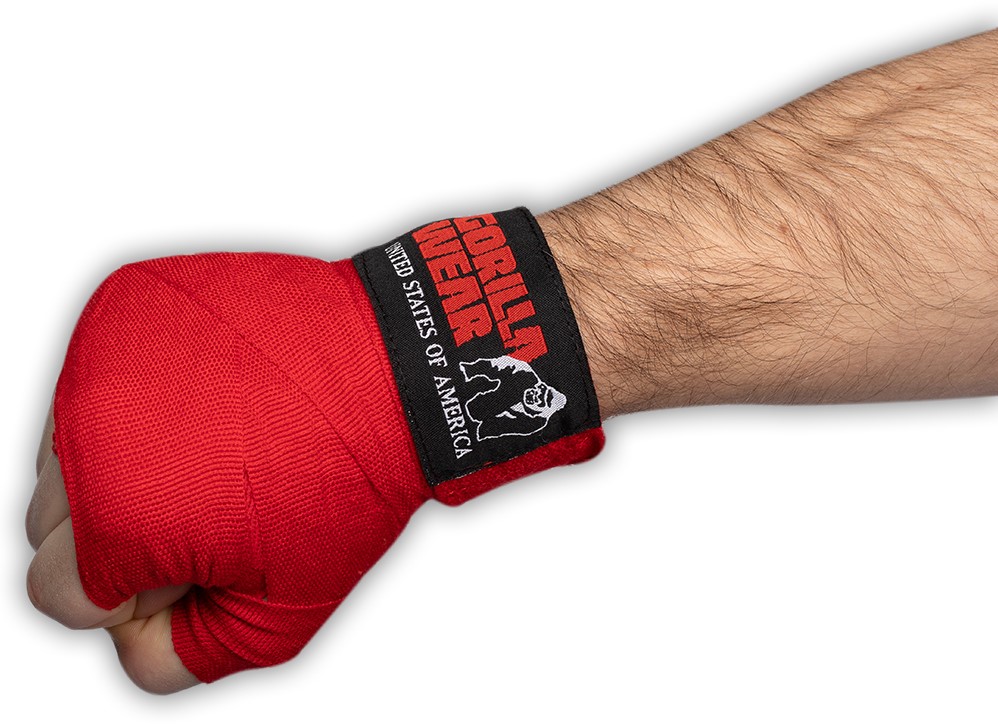 Boxing Bandage Rood Gorilla Wear