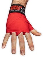 boxing hand wrap red