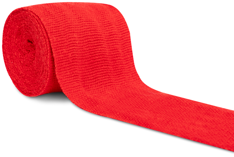 boxing hand wrap red