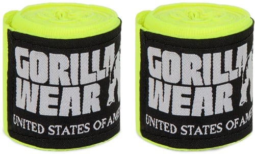 Boxing Hand Wraps - Yellow