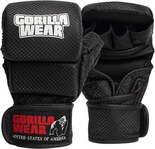 Ely MMA Sparring Gloves - Black/White