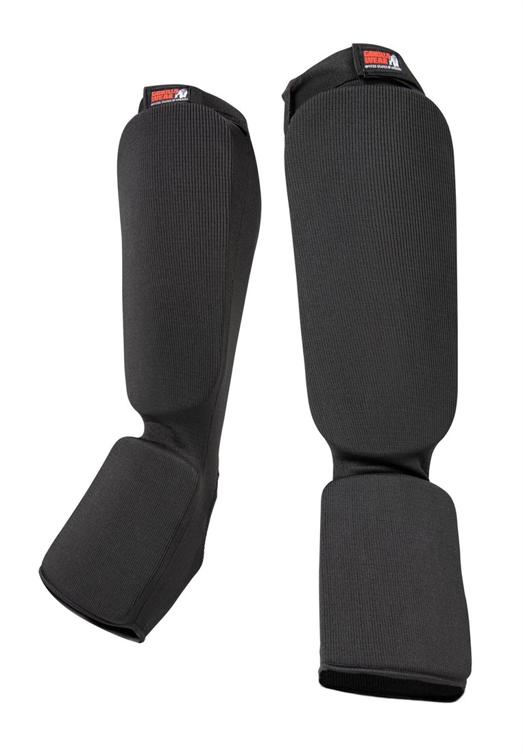 Jefferson Shin Guards - Black - XL Gorilla Wear Jefferson Shin Guards - Black - XL Gorilla Wear