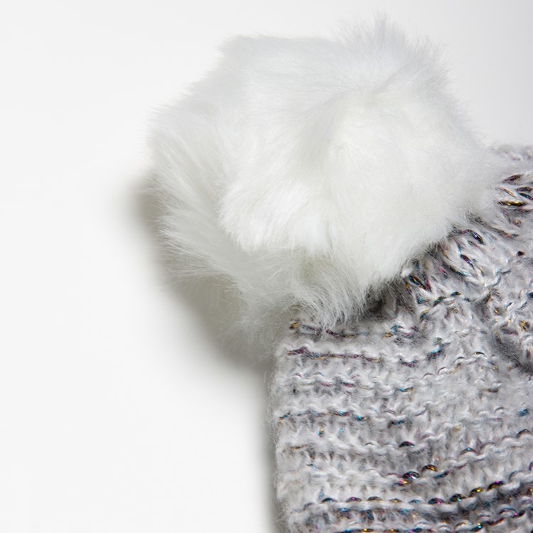 Bellevue Bonnet - Blanc/Gris-3