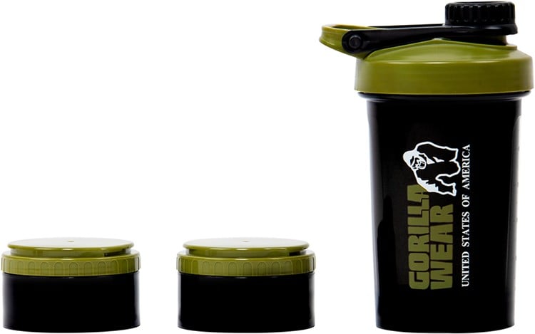 Shaker 2 GO 500ML - Noir/Vert Armee-3