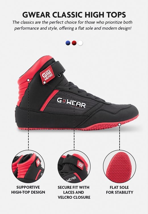 Gwear Classic High Tops Infographic