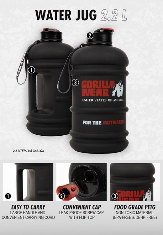 Water jug 2.2L info