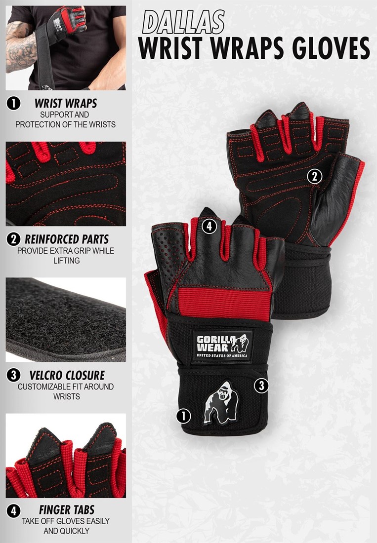 Gorilla Grip Small Glove, Black