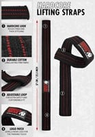 Hardcore lifting straps info