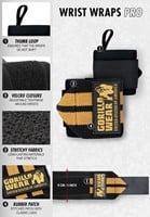 Wrist Wraps PRO info