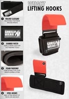 Weight lifting hooks