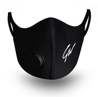 Gorilla Wear Mondkapje Met Filter - Zwart - XS/S