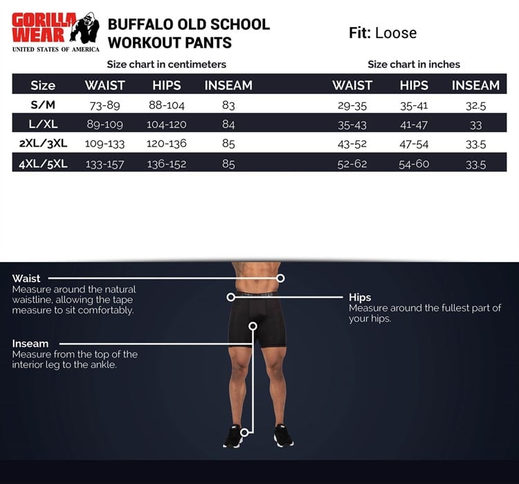 Buffalo Workout Pants Black/Gray
