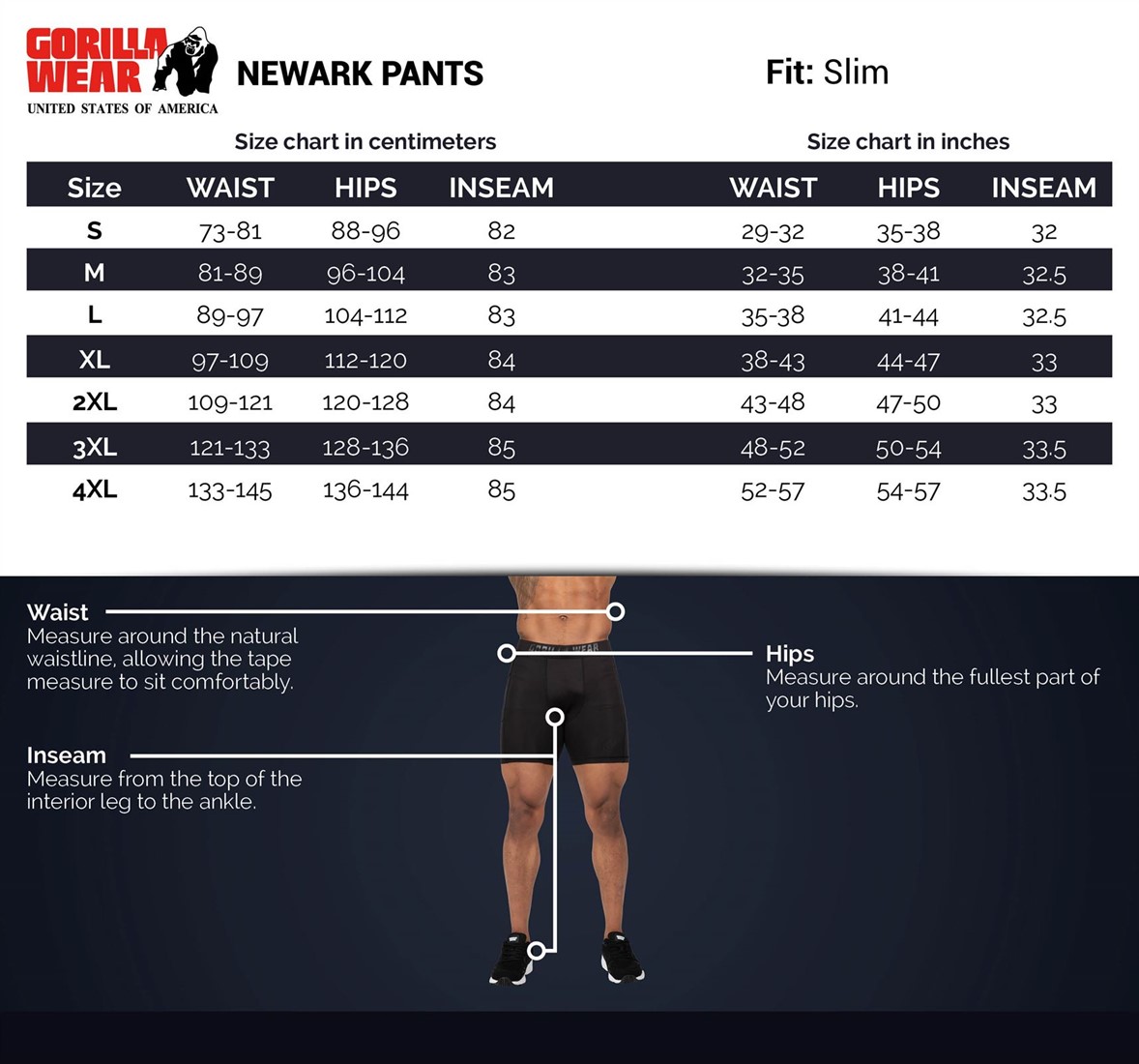 Newark Sweatpants Beige S Gorilla Wear