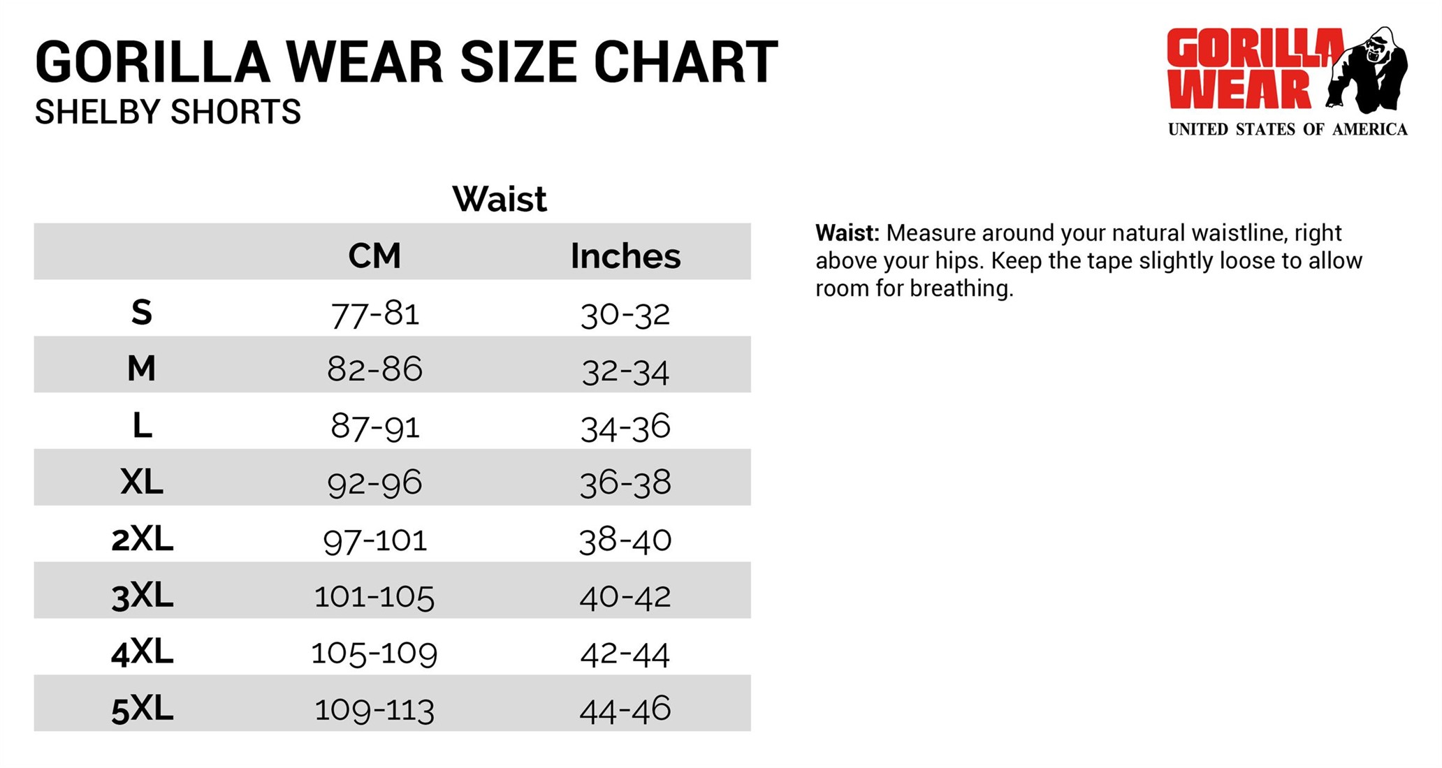Lime Size Chart