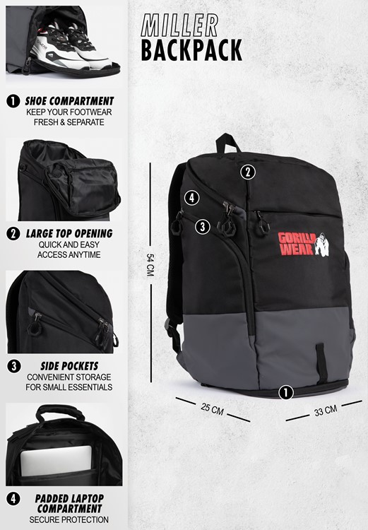 Miller Backpack Black
