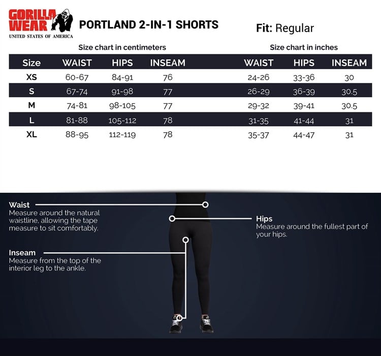 Portland 2-in-1 Shorts